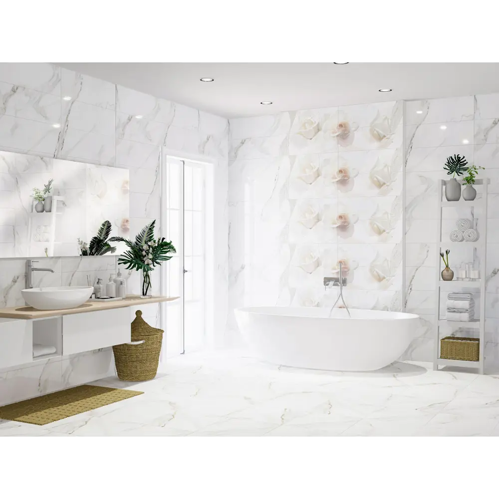 Фото 4 Напольная плитка Eletto ceramica Calacatta 506483002tmn 42x42см цвет белый Фото 4 Напольная плитка Eletto ceramica Calacatta 506483002tmn 42x42см цвет белый