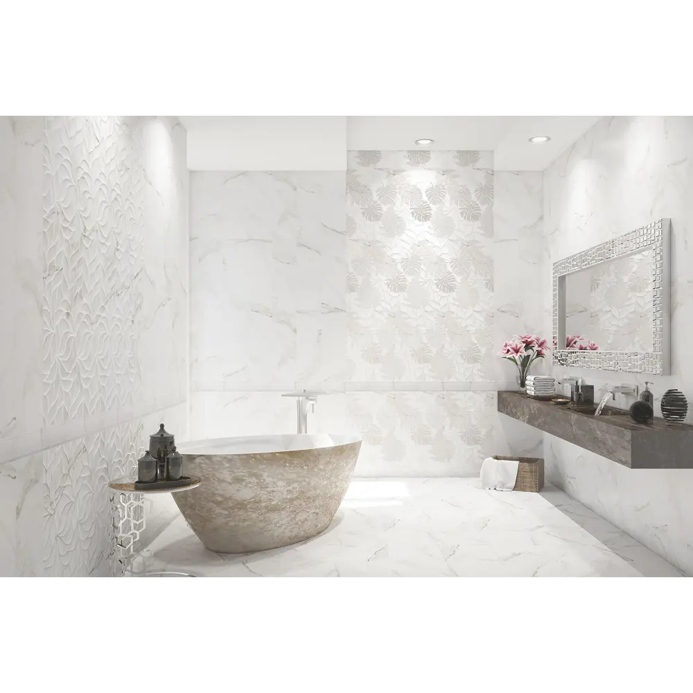 Фото 3 Напольная плитка Eletto ceramica Calacatta 506483002tmn 42x42см цвет белый Фото 3 Напольная плитка Eletto ceramica Calacatta 506483002tmn 42x42см цвет белый