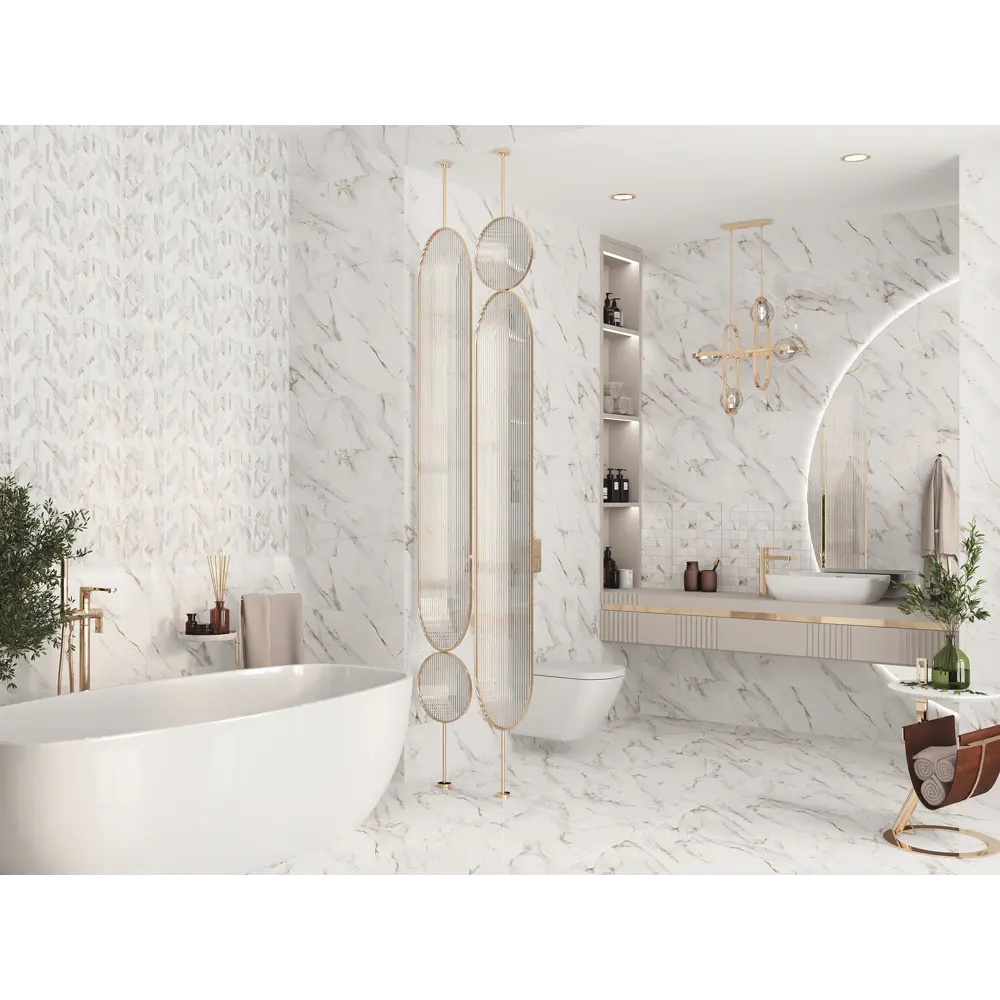 Фото Напольная плитка Eletto ceramica Calacatta grey 509123001tmn 42x42см цвет белый Фото Напольная плитка Eletto ceramica Calacatta grey 509123001tmn 42x42см цвет белый