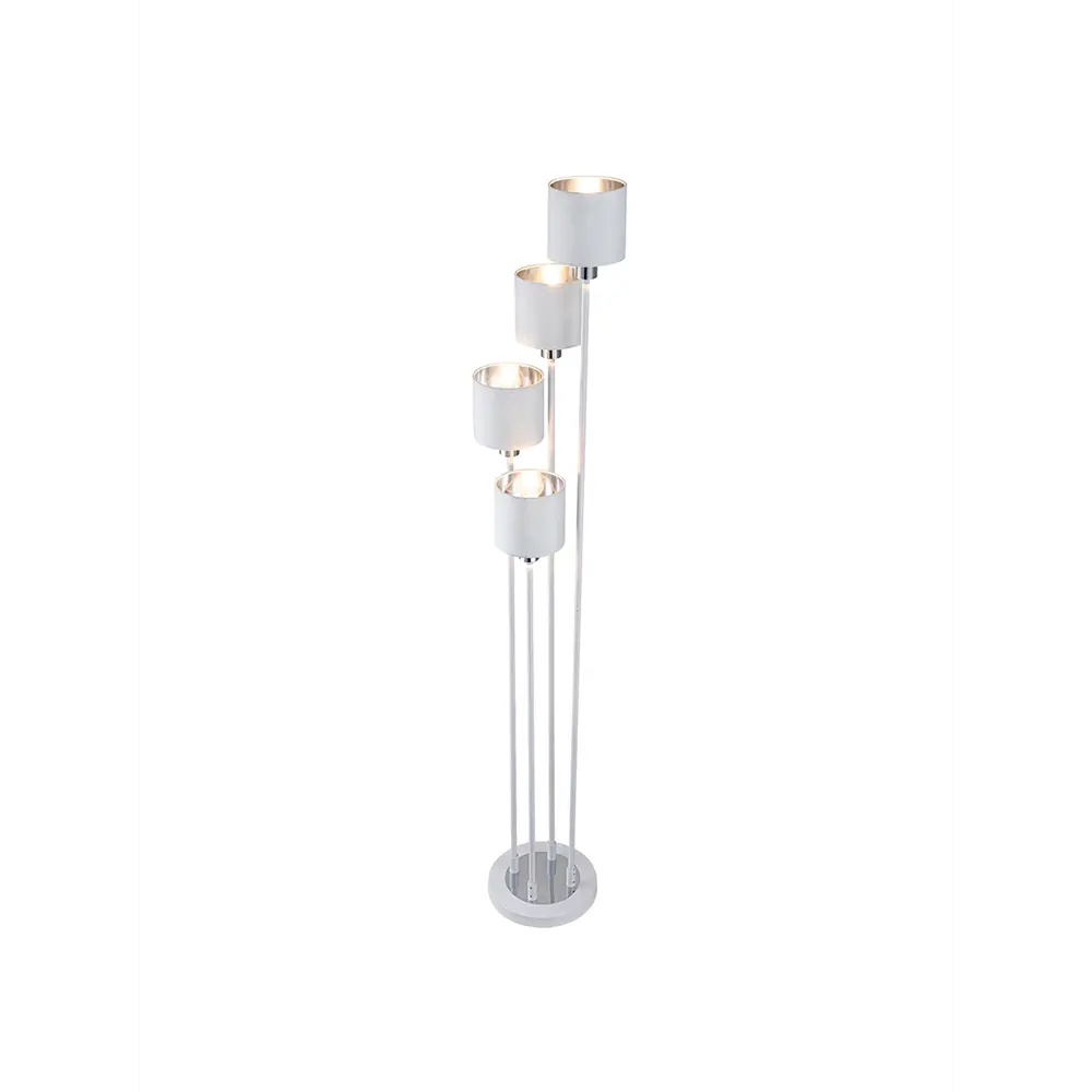 Фото 3 Торшер Escada 1109/4 white/silver цвет белый Фото 3 Торшер Escada 1109/4 white/silver цвет белый
