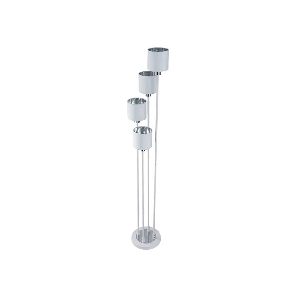 Фото 4 Торшер Escada 1109/4 white/silver цвет белый Фото 4 Торшер Escada 1109/4 white/silver цвет белый