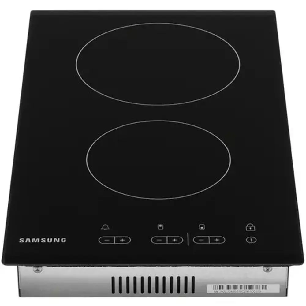 Фото 3 Стеклокерамическая варочная панель Samsung NZ32R1506BK/WT 28.8 см 2 конфорки цвет черный Фото 3 Стеклокерамическая варочная панель Samsung NZ32R1506BK/WT 28.8 см 2 конфорки цвет черный