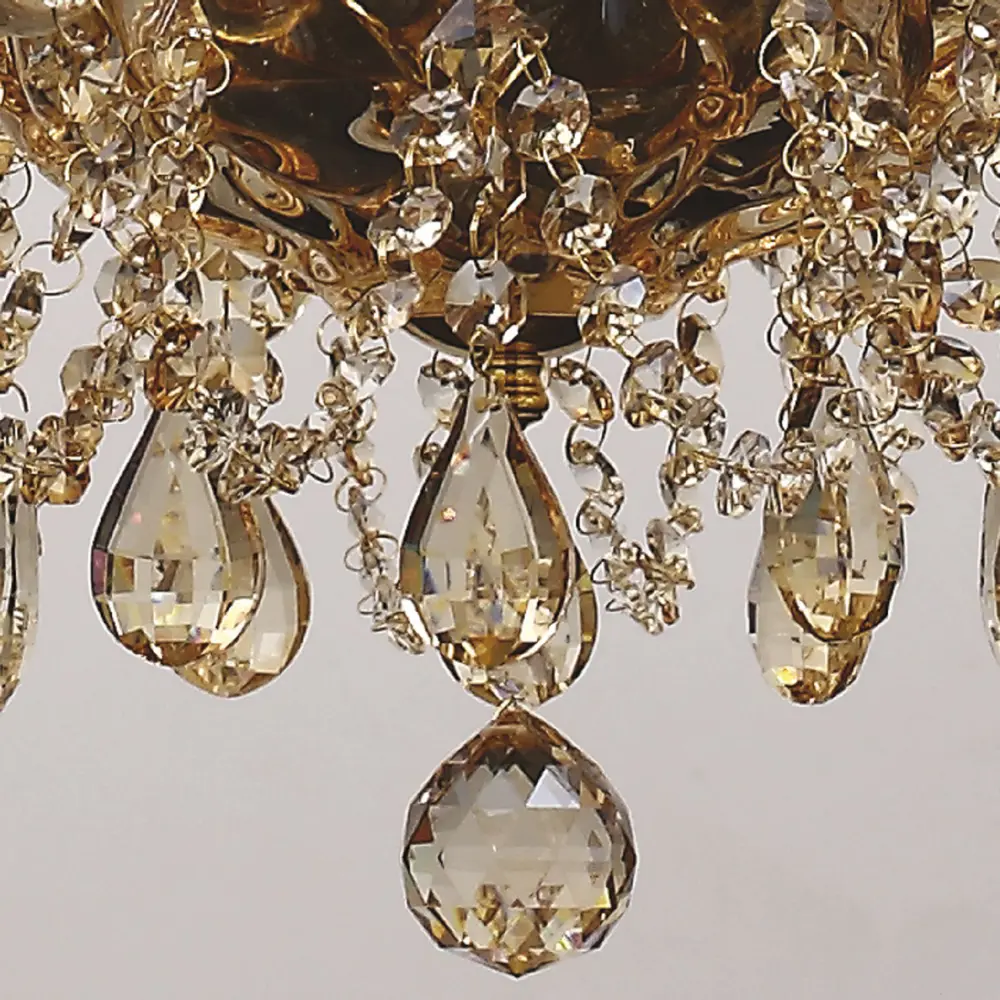 Фото 2 Люстра подвесная Favourite Brendy 2371-12p 12 ламп 24 м² цвет золотой Фото 2 Люстра подвесная Favourite Brendy 2371-12p 12 ламп 24 м² цвет золотой