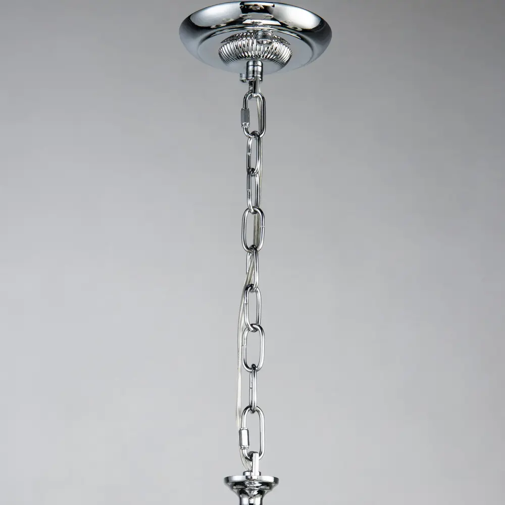 Фото 4 Люстра подвесная Favourite Semina 3927-8p 8 ламп 16 м² цвет серый Фото 4 Люстра подвесная Favourite Semina 3927-8p 8 ламп 16 м² цвет серый