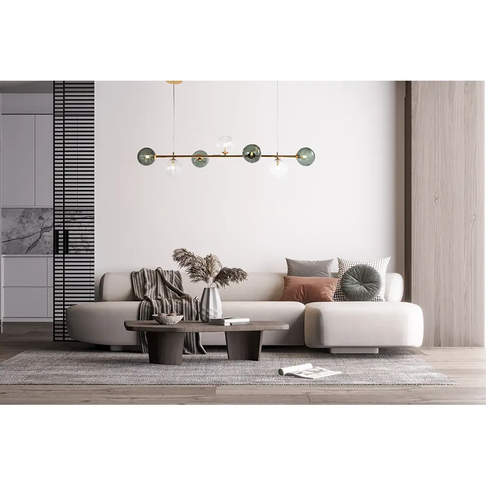 Фото 8 Люстра подвесная Favourite Infilato 6026-7p 7 ламп 6 м² цвет золотой Фото 8 Люстра подвесная Favourite Infilato 6026-7p 7 ламп 6 м² цвет золотой