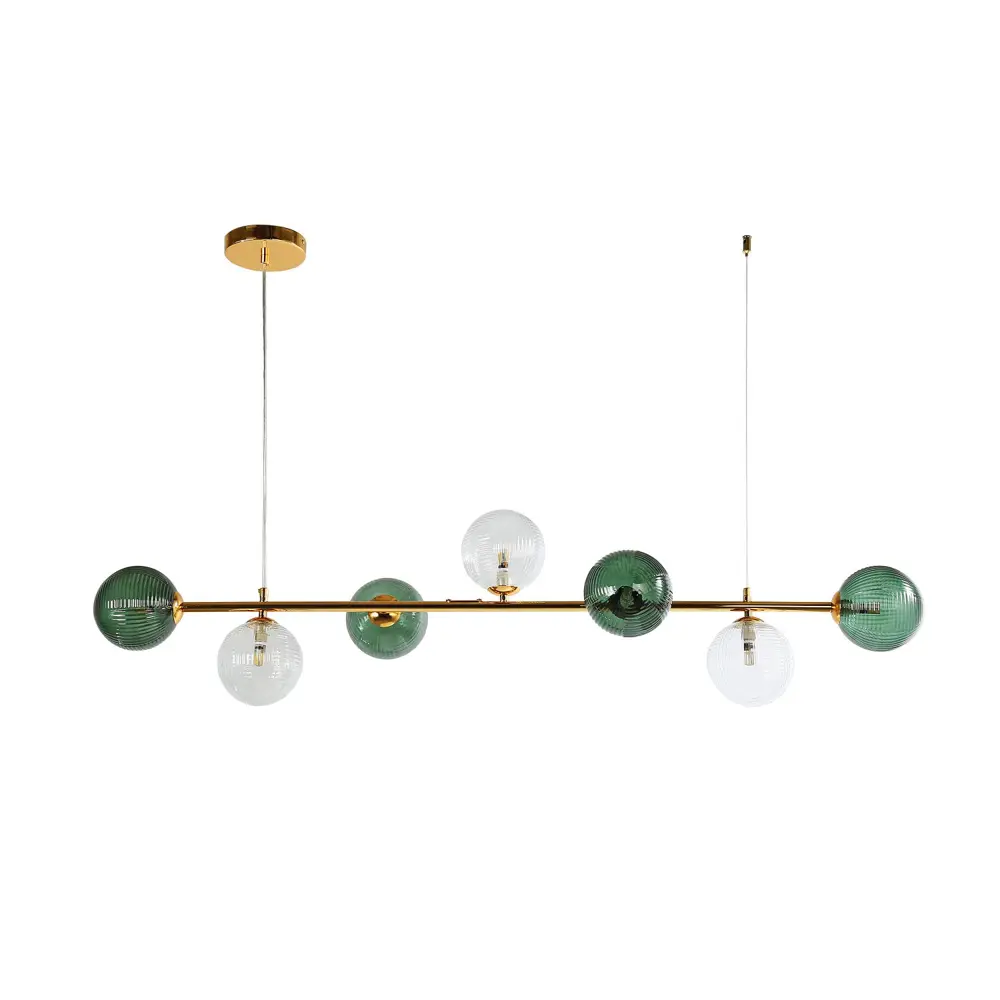 Фото 2 Люстра подвесная Favourite Infilato 6026-7p 7 ламп 6 м² цвет золотой Фото 2 Люстра подвесная Favourite Infilato 6026-7p 7 ламп 6 м² цвет золотой