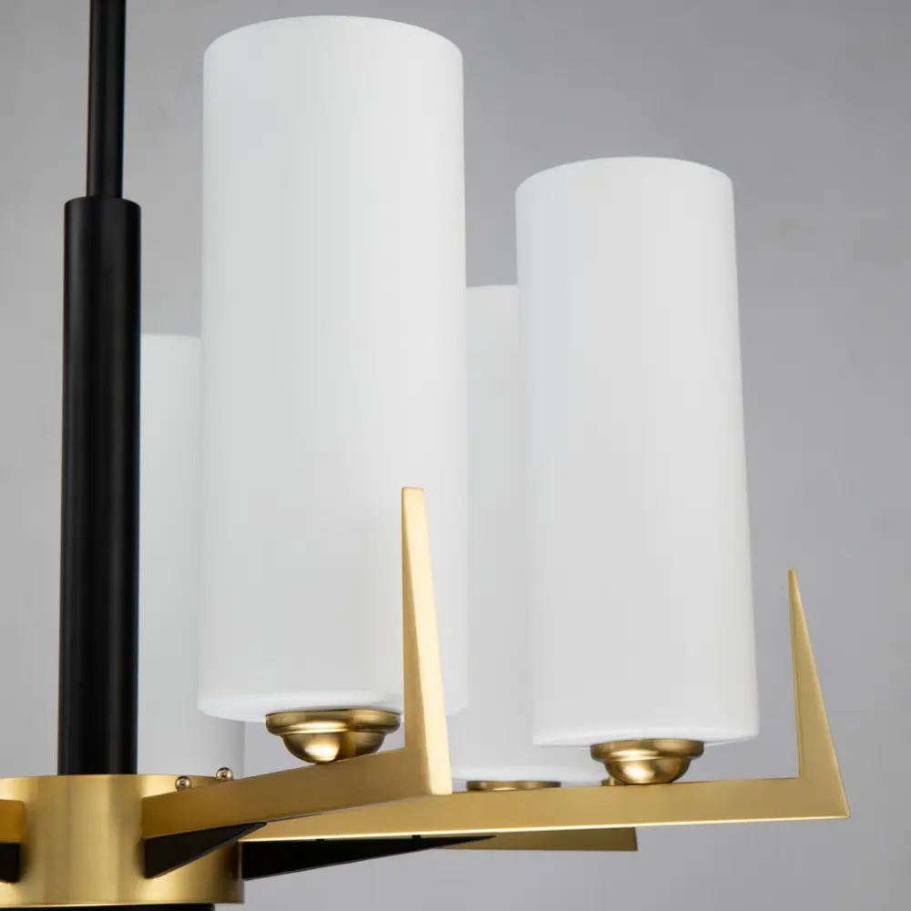 Фото 7 Люстра на штанге Favourite Maximo 3813-7p 7 ламп 14 м² цвет желтый Фото 7 Люстра на штанге Favourite Maximo 3813-7p 7 ламп 14 м² цвет желтый