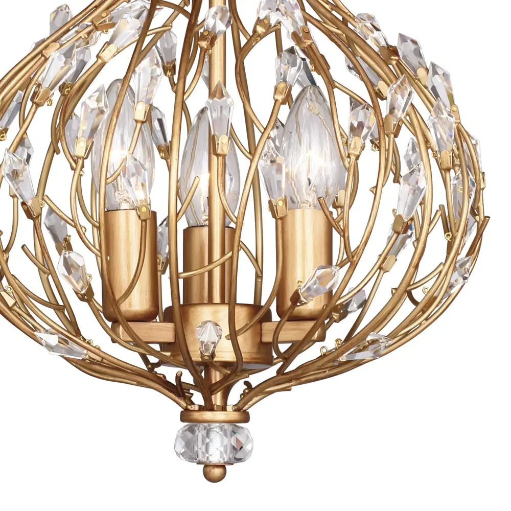 Фото 4 Люстра подвесная Favourite Batun 2816-3p 3 лампы 6 м² цвет золотой Фото 4 Люстра подвесная Favourite Batun 2816-3p 3 лампы 6 м² цвет золотой