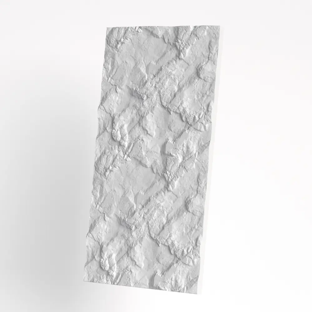 Фото Гипсовая панель 3D Aratta Скала 071 1 белый 1200x600x55мм 0.72м² Фото Гипсовая панель 3D Aratta Скала 071 1 белый 1200x600x55мм 0.72м²