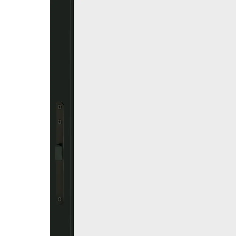 Фото 3 Дверь межкомнатная глухая с замком комплекте Invisible 80x210 см правая черная алюминиевая кромка цвет белый Фото 3 Дверь межкомнатная глухая с замком комплекте Invisible 80x210 см правая черная алюминиевая кромка цвет белый