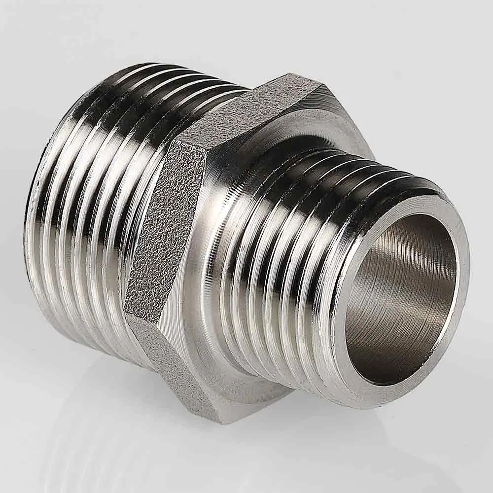 Фото 2 Ниппель Valtec 3/4"x1/2" НР нержавеющая сталь Фото 2 Ниппель Valtec 3/4"x1/2" НР нержавеющая сталь