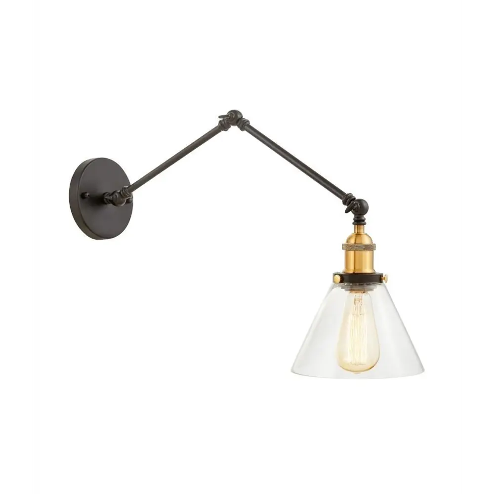Фото 2 Настенный светильник Lumina deco Nubi Ldw 6801-2 md+pr цвет черный Фото 2 Настенный светильник Lumina deco Nubi Ldw 6801-2 md+pr цвет черный