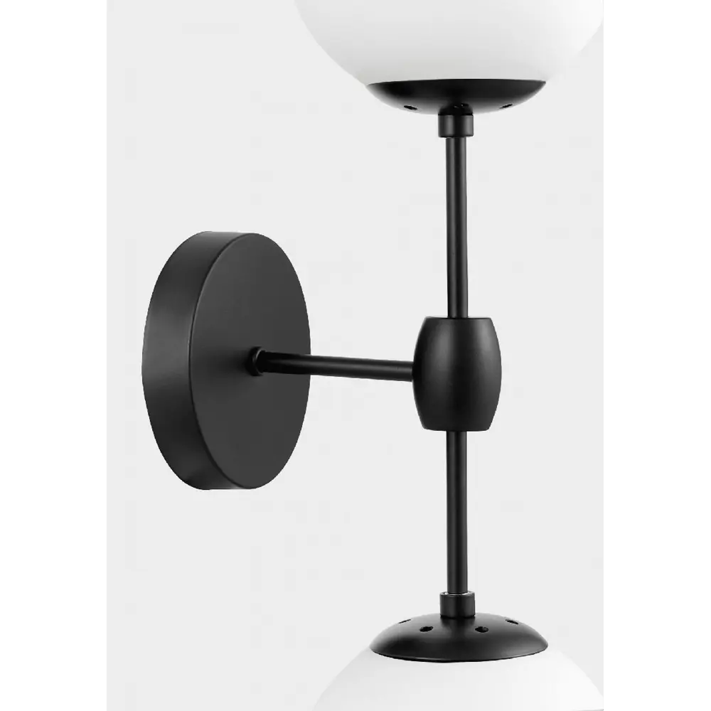Фото 3 Настенный светильник Lumina deco Zodiak Ldw 6001-2 bk+wt цвет черный Фото 3 Настенный светильник Lumina deco Zodiak Ldw 6001-2 bk+wt цвет черный