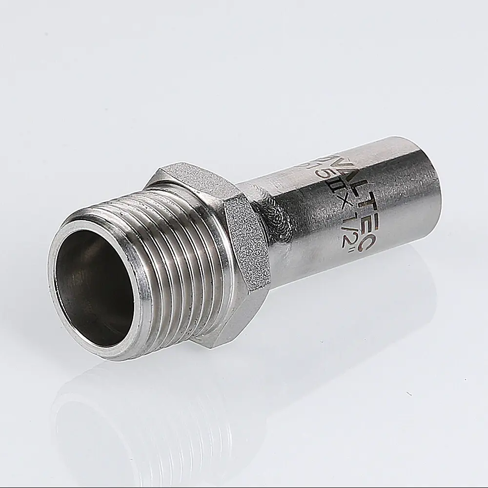 Фото 4 Вставка Valtec 1/2"x18 мм НР нержавеющая сталь Фото 4 Вставка Valtec 1/2"x18 мм НР нержавеющая сталь