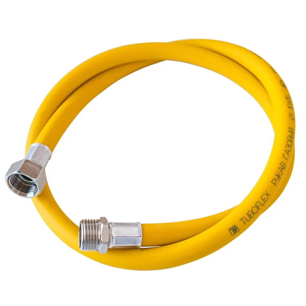 Фото Шланг газовый ПВХ Tuboflex 1/2" ВР 1.8 м Фото Шланг газовый ПВХ Tuboflex 1/2" ВР 1.8 м