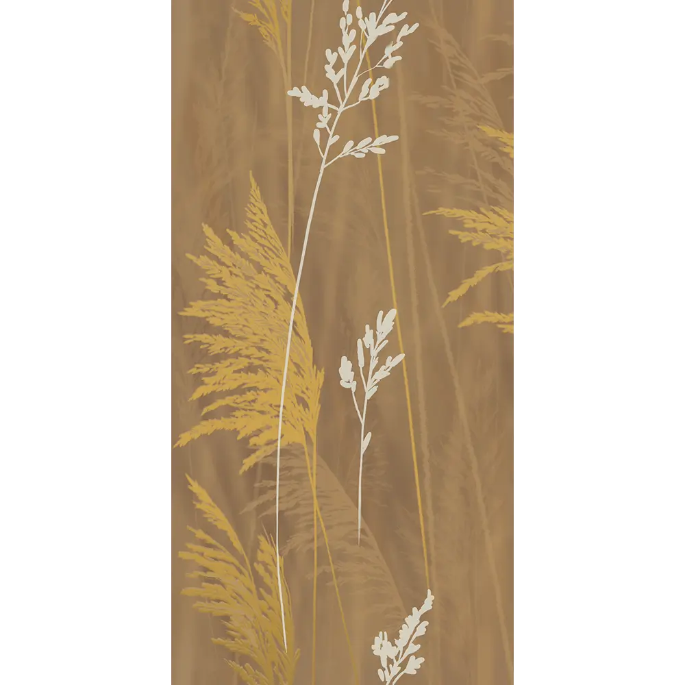 Фото Декор настенный Azori Forest Pampas 2 31.5x63 см матовый цвет коричневый/жёлтый/бежевый Фото Декор настенный Azori Forest Pampas 2 31.5x63 см матовый цвет коричневый/жёлтый/бежевый