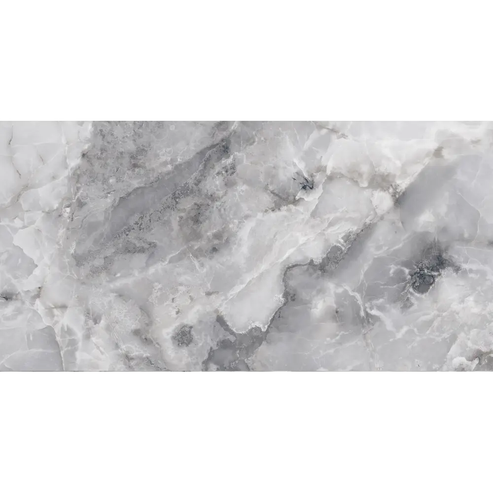 Фото 2 Глазурованный керамогранит Arcadia Ceramica Onyx Invisible Grey 60x120 см 1.44 м² глянцевый цвет серый