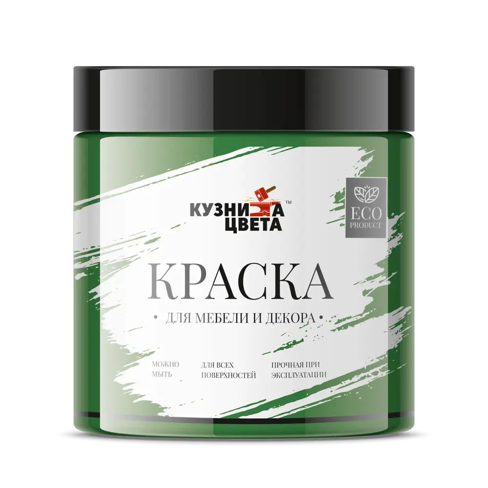 Фото Краска для мебели Кузница цвета полуматовая цвет хаки ral6025 0.5кг Фото Краска для мебели Кузница цвета полуматовая цвет хаки ral6025 0.5кг