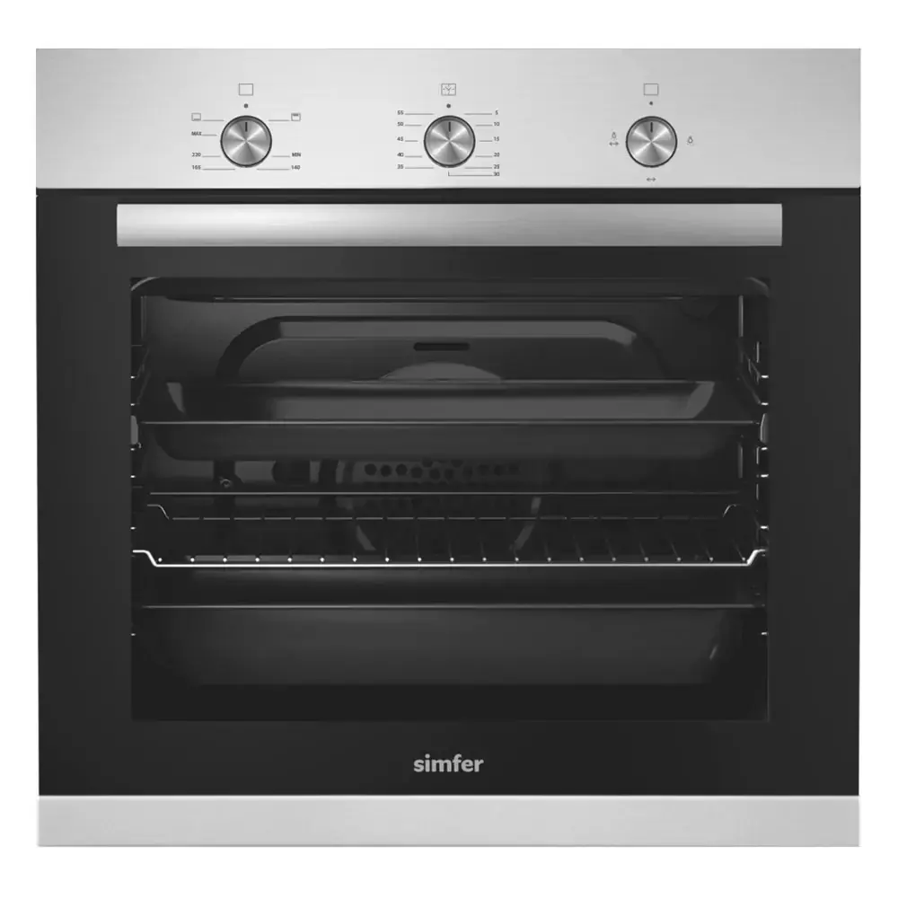 Фото 7 Комплект бытовой техники варочная панель и духовой шкаф SIMFER S62M516 цвет черный/нержавеющая сталь Фото 7 Комплект бытовой техники варочная панель и духовой шкаф SIMFER S62M516 цвет черный/нержавеющая сталь