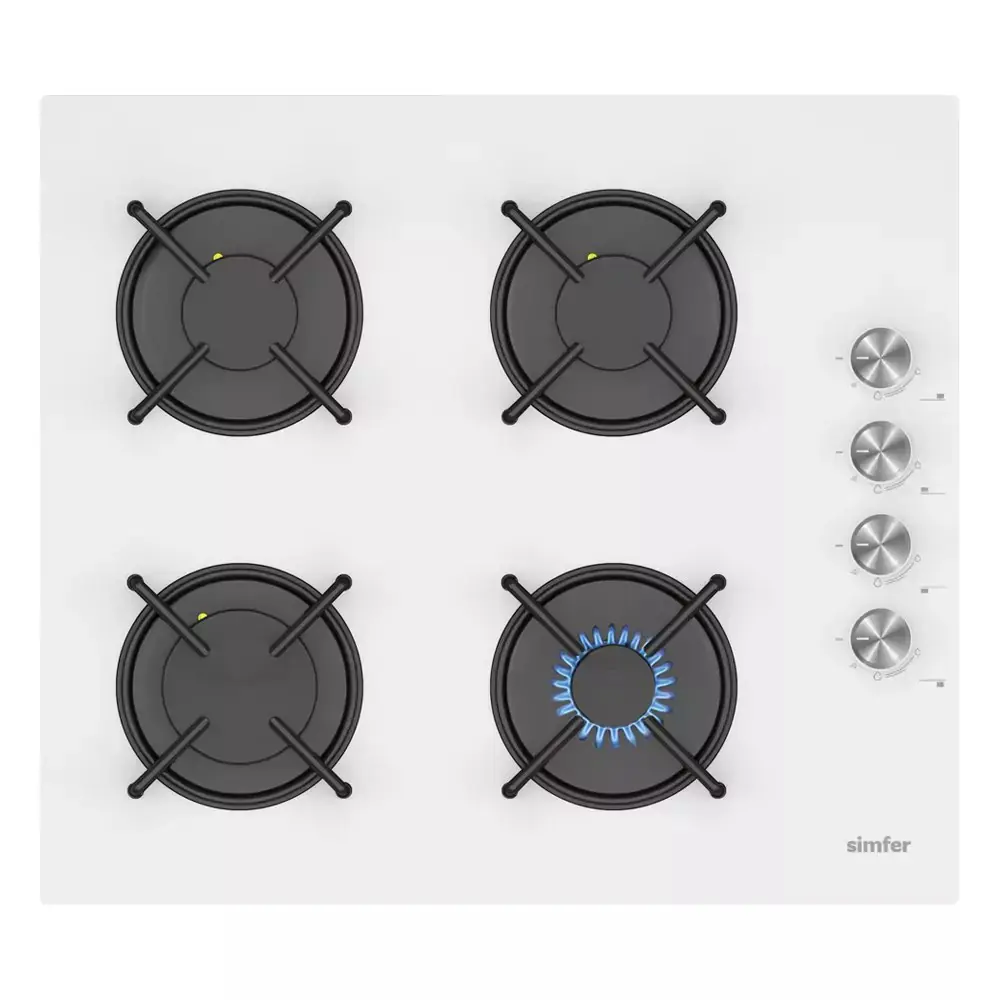 Фото 3 Комплект бытовой техники варочная панель и духовой шкаф SIMFER S68W000 цвет белый Фото 3 Комплект бытовой техники варочная панель и духовой шкаф SIMFER S68W000 цвет белый