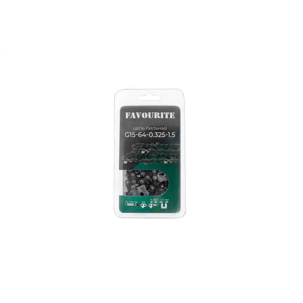 Фото 4 Цепь пильная Favourite G15-64-0.325-1.5 НСК шаг 1.5 мм 64 зубьев Фото 4 Цепь пильная Favourite G15-64-0.325-1.5 НСК шаг 1.5 мм 64 зубьев