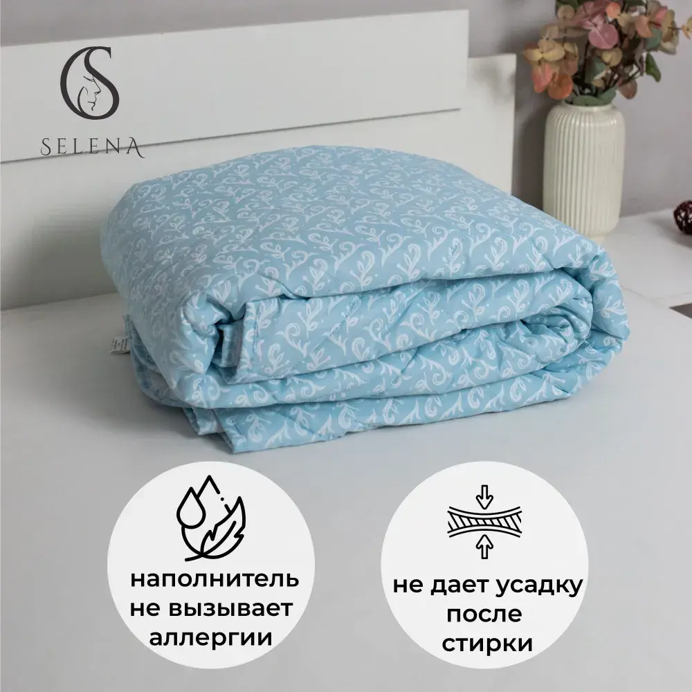 Фото 3 Одеяло Selena облегченное "Mirelе" 172x205 см поликоттон Фото 3 Одеяло Selena облегченное "Mirelе" 172x205 см поликоттон