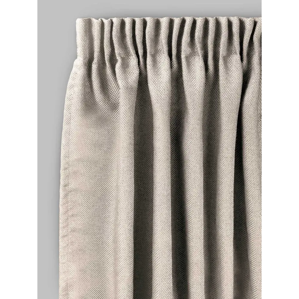 Фото 3 Комплект штор на шторной ленте Daily by T Лорена 440x270 см цвет светло-бежевый Фото 3 Комплект штор на шторной ленте Daily by T Лорена 440x270 см цвет светло-бежевый