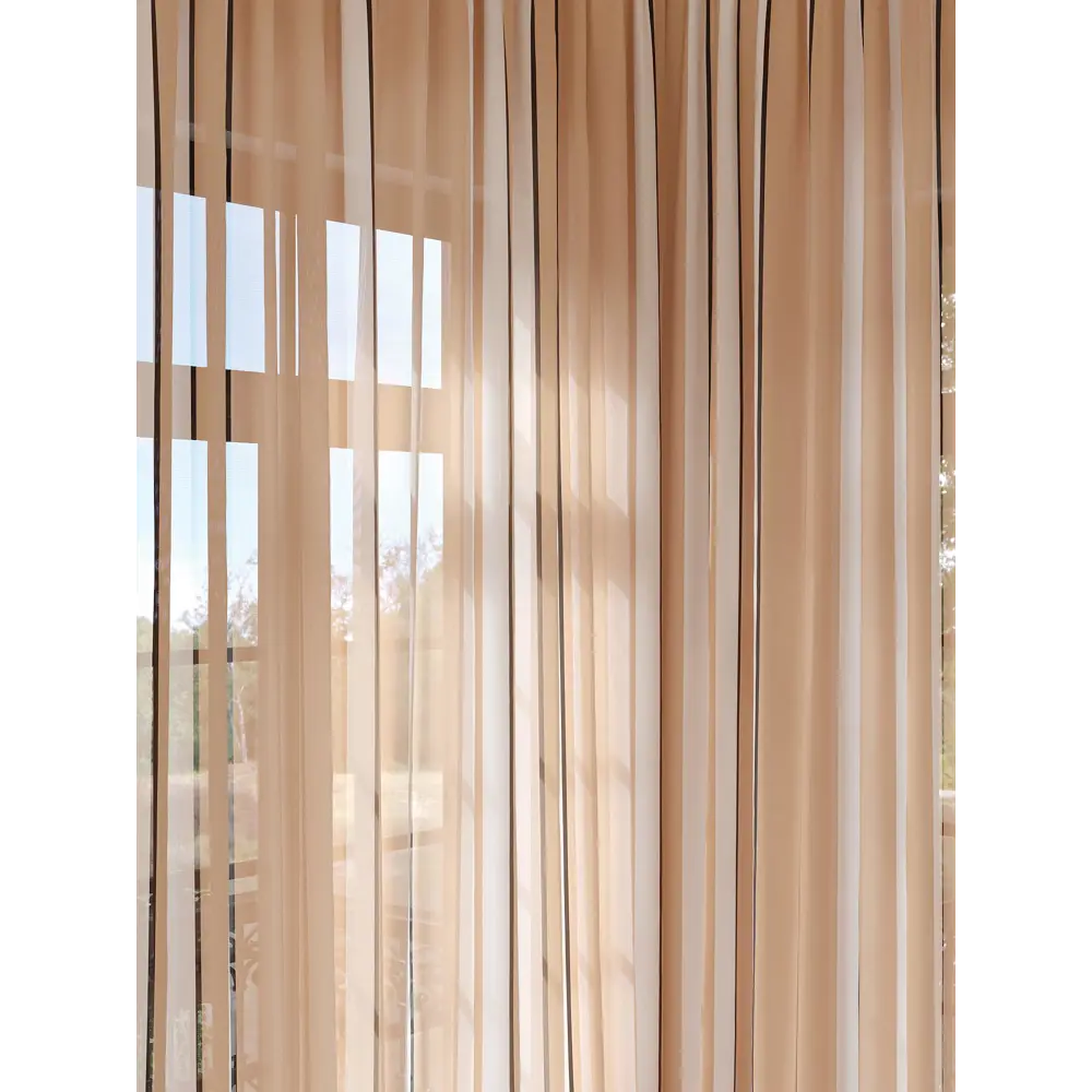Фото 2 Тюль на шторной ленте At Home Кренфис 150x280 см цвет белый Фото 2 Тюль на шторной ленте At Home Кренфис 150x280 см цвет белый