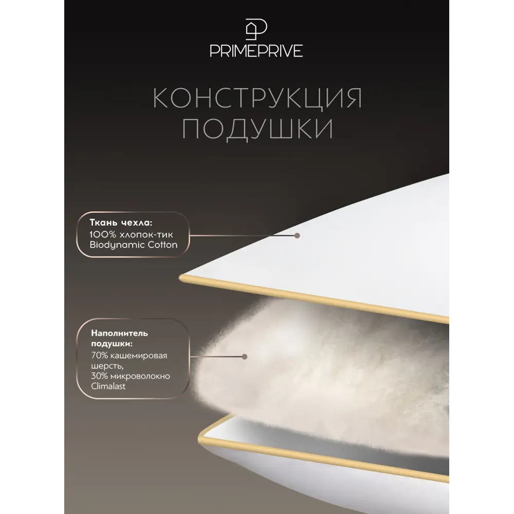 Фото 17 Набор 1 одеяло + 2 подушки Prime Prive Cashmere prmp960574 тик цвет белый 170x200 см 70x70 см Фото 17 Набор 1 одеяло + 2 подушки Prime Prive Cashmere prmp960574 тик цвет белый 170x200 см 70x70 см