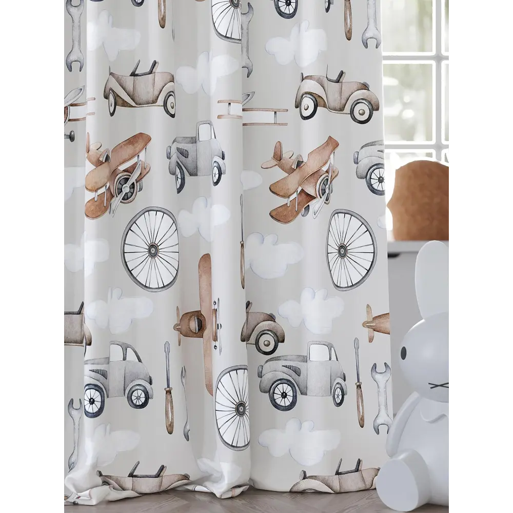 Фото 3 Штора на шторной ленте Comfy Way Мефиста 150x260 см цвет серый Фото 3 Штора на шторной ленте Comfy Way Мефиста 150x260 см цвет серый