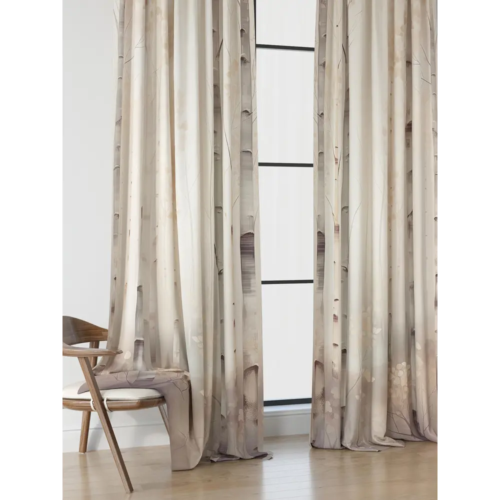 Фото 4 Комплект штор на шторной ленте Comfy Way Ринмарс 150x250 см цвет бежевый Фото 4 Комплект штор на шторной ленте Comfy Way Ринмарс 150x250 см цвет бежевый