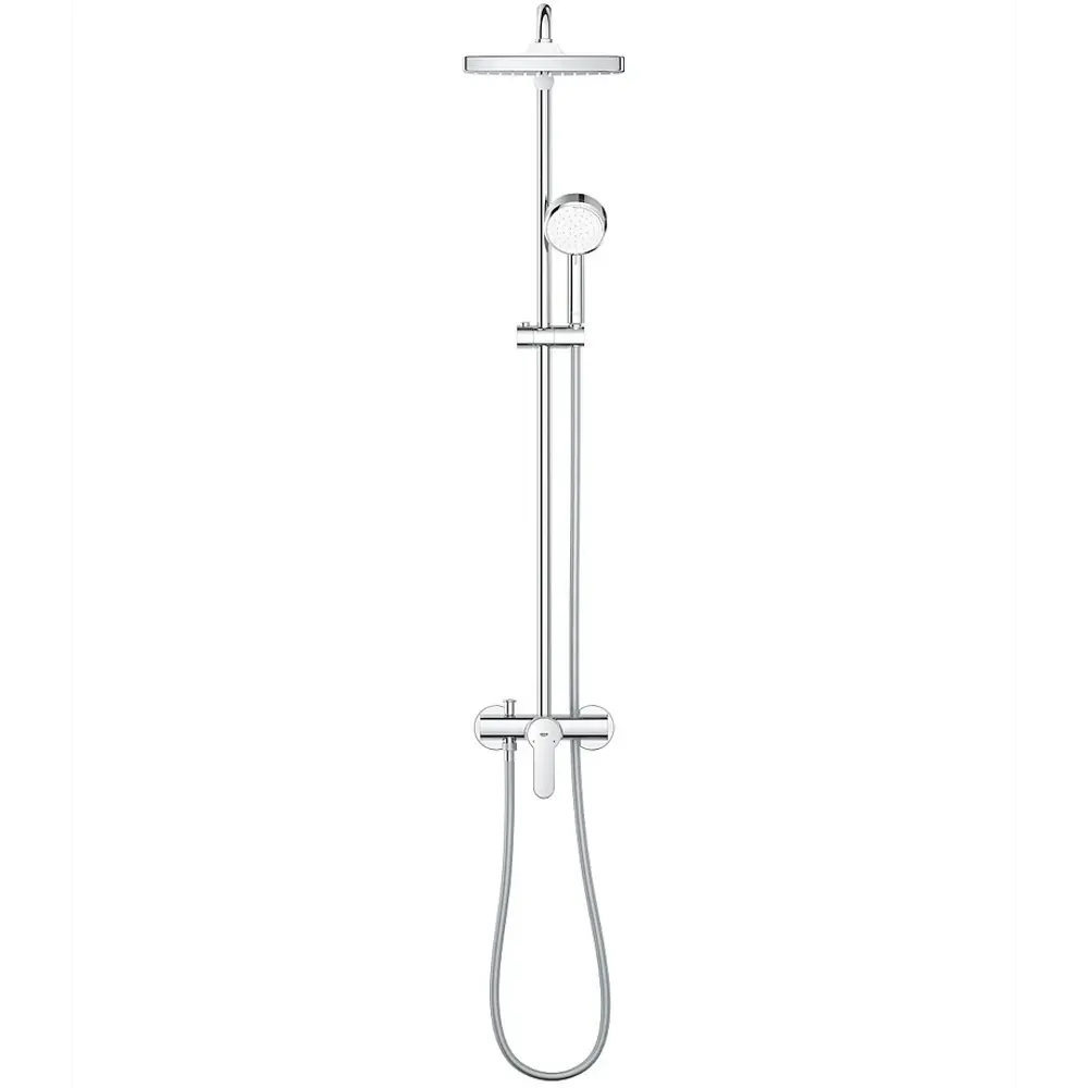 Фото 3 Душевая стойка Grohe 00000088382 2 режимная цвет хром Фото 3 Душевая стойка Grohe 00000088382 2 режимная цвет хром