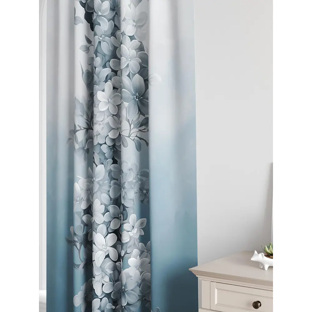 Фото 4 Комплект штор на шторной ленте Comfy Way Лифарит 150x250 см цвет серый Фото 4 Комплект штор на шторной ленте Comfy Way Лифарит 150x250 см цвет серый