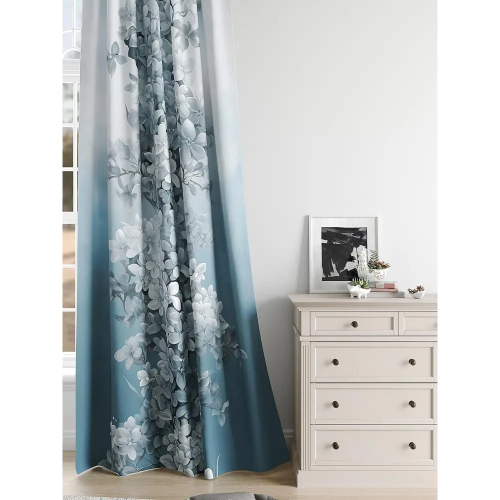 Фото 5 Комплект штор на шторной ленте Comfy Way Лифарит 150x250 см цвет серый Фото 5 Комплект штор на шторной ленте Comfy Way Лифарит 150x250 см цвет серый