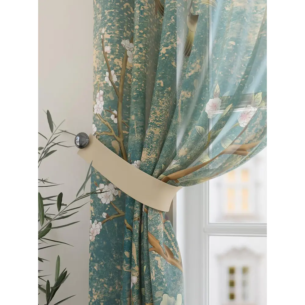 Фото 3 Комплект штор на шторной ленте Comfy Way Реквантис 150x180 см цвет розовый Фото 3 Комплект штор на шторной ленте Comfy Way Реквантис 150x180 см цвет розовый