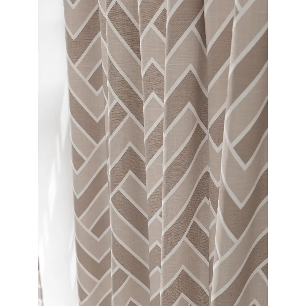 Фото 4 Комплект штор на шторной ленте Comfy Way Гвентриол 150x230 см цвет бежевый Фото 4 Комплект штор на шторной ленте Comfy Way Гвентриол 150x230 см цвет бежевый