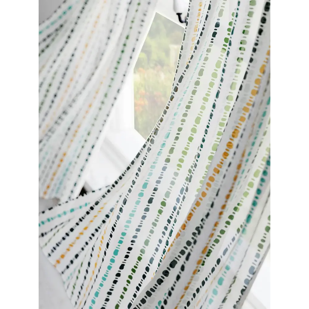 Фото 3 Комплект штор на кулиске Comfy Way Ракантис 75x60 см цвет белый Фото 3 Комплект штор на кулиске Comfy Way Ракантис 75x60 см цвет белый