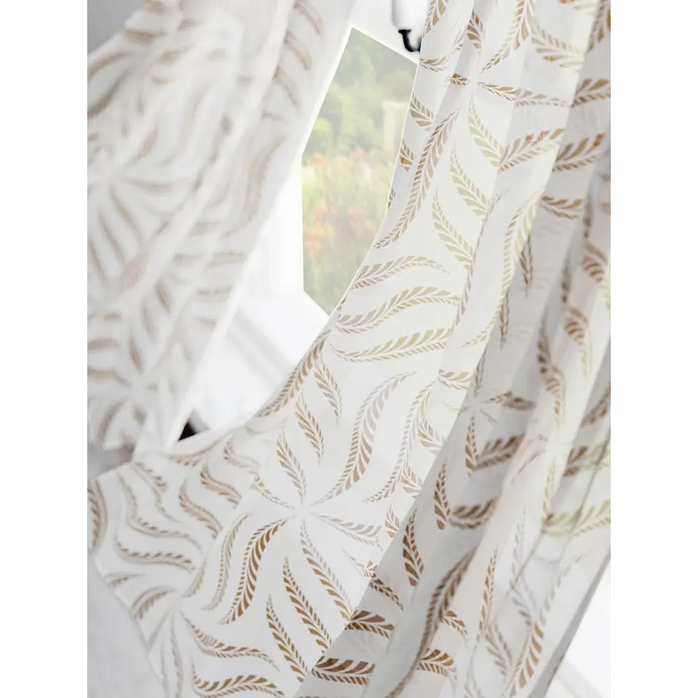 Фото 3 Комплект штор на кулиске Comfy Way Лофиорт 75x60 см цвет бежевый Фото 3 Комплект штор на кулиске Comfy Way Лофиорт 75x60 см цвет бежевый