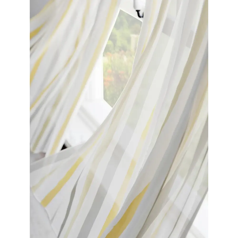 Фото 3 Комплект штор на кулиске Comfy Way Лартинас 75x60 см цвет белый Фото 3 Комплект штор на кулиске Comfy Way Лартинас 75x60 см цвет белый