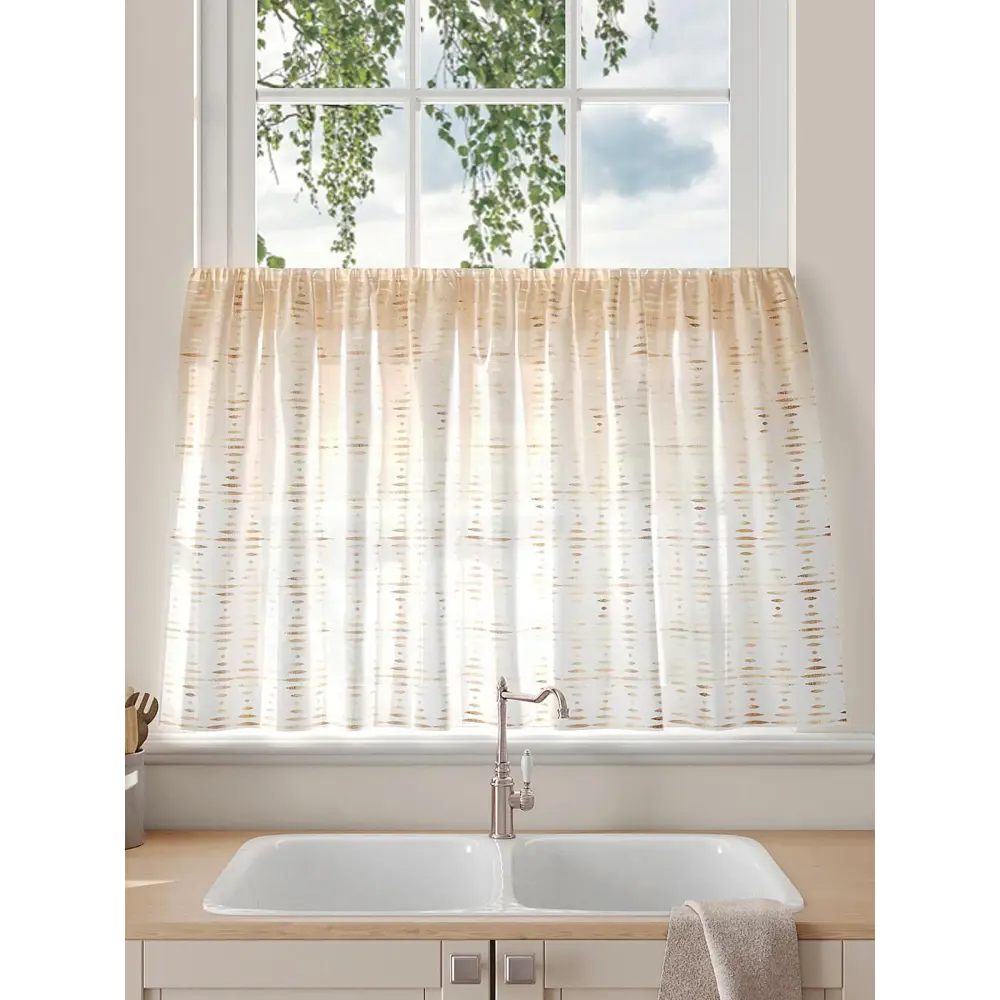 Фото 2 Тюль на кулиске Comfy Way Рантвилс 150x60 см цвет бежевый Фото 2 Тюль на кулиске Comfy Way Рантвилс 150x60 см цвет бежевый