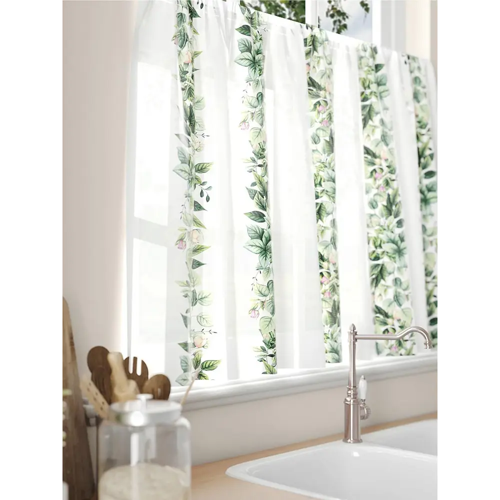 Фото 6 Тюль на кулиске Comfy Way Ларимирт 150x60 см цвет белый Фото 6 Тюль на кулиске Comfy Way Ларимирт 150x60 см цвет белый