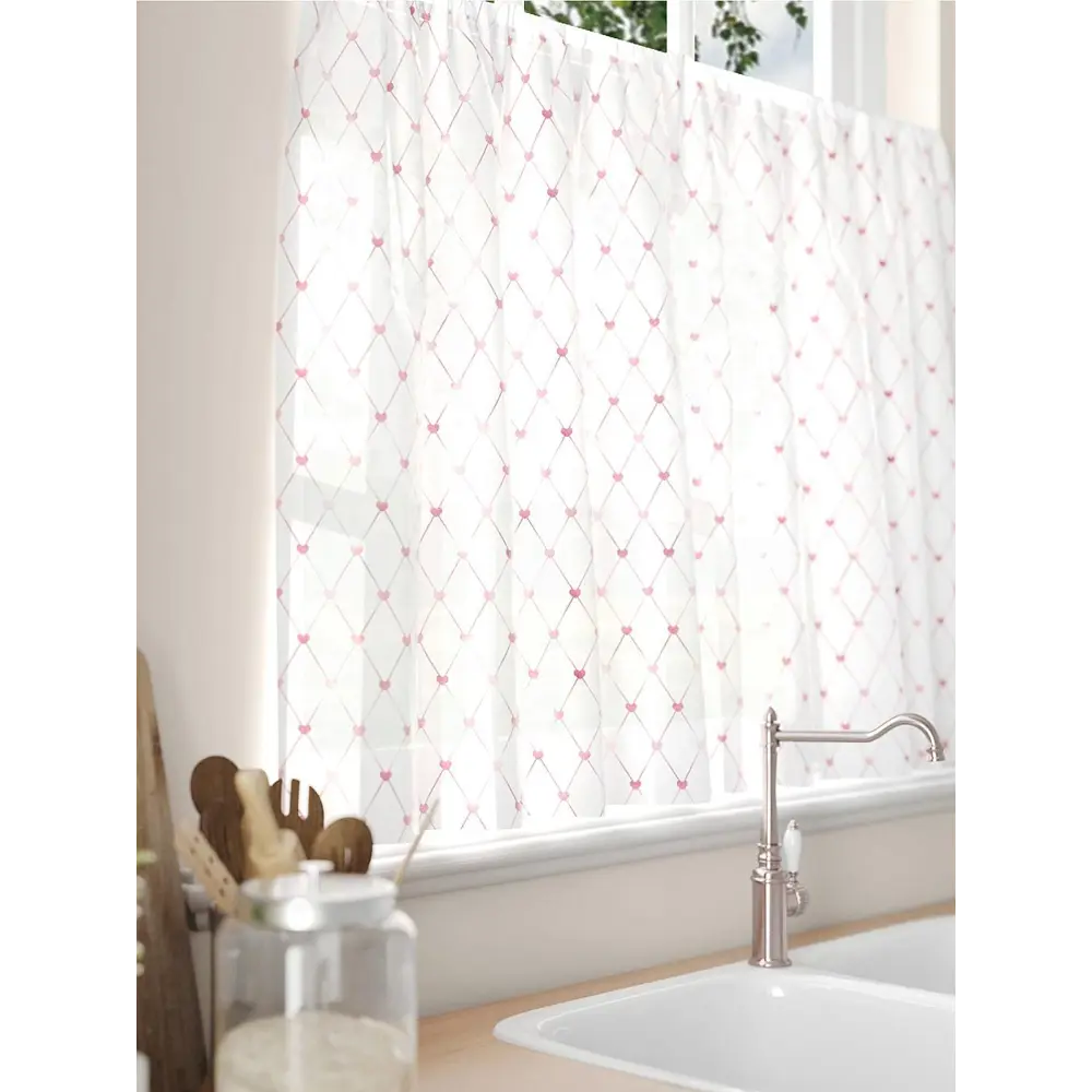 Фото 6 Тюль на кулиске Comfy Way Лармантис 150x60 см цвет белый Фото 6 Тюль на кулиске Comfy Way Лармантис 150x60 см цвет белый