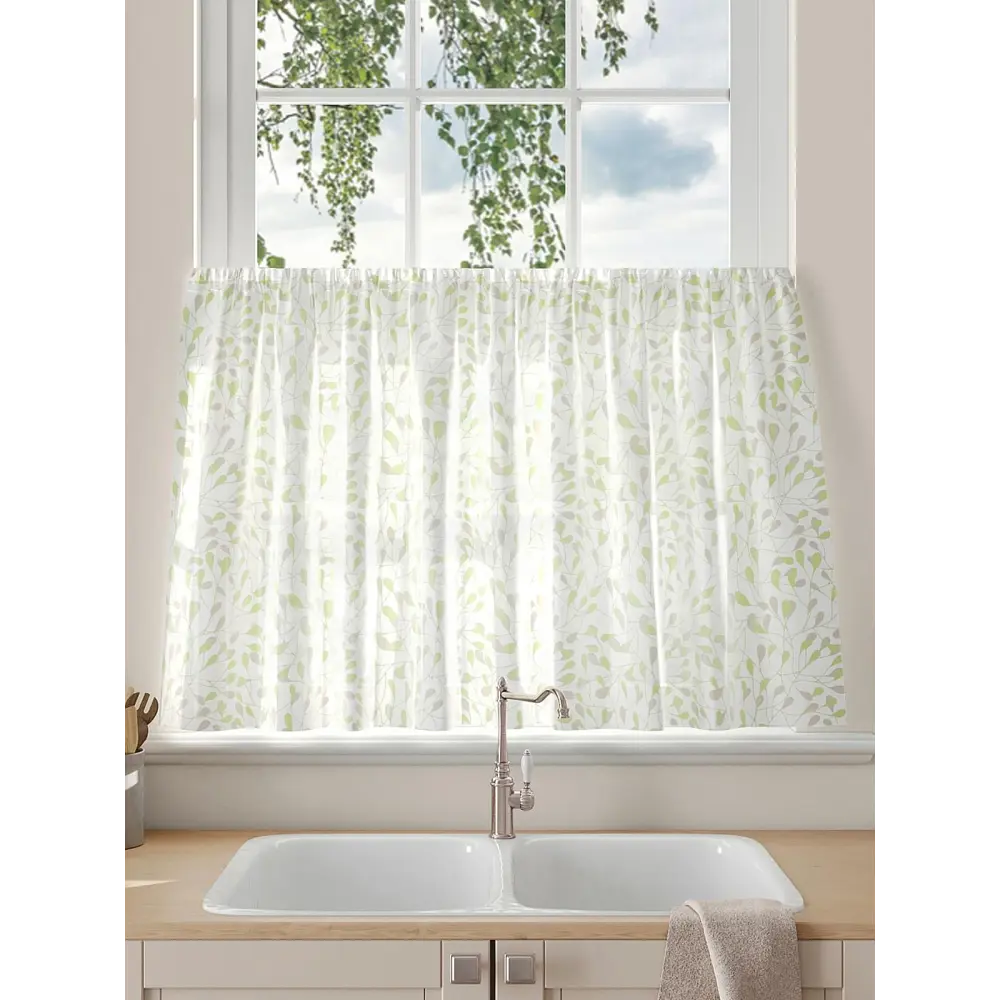 Фото 2 Тюль на кулиске Comfy Way Ритенкор 150x60 см цвет белый Фото 2 Тюль на кулиске Comfy Way Ритенкор 150x60 см цвет белый