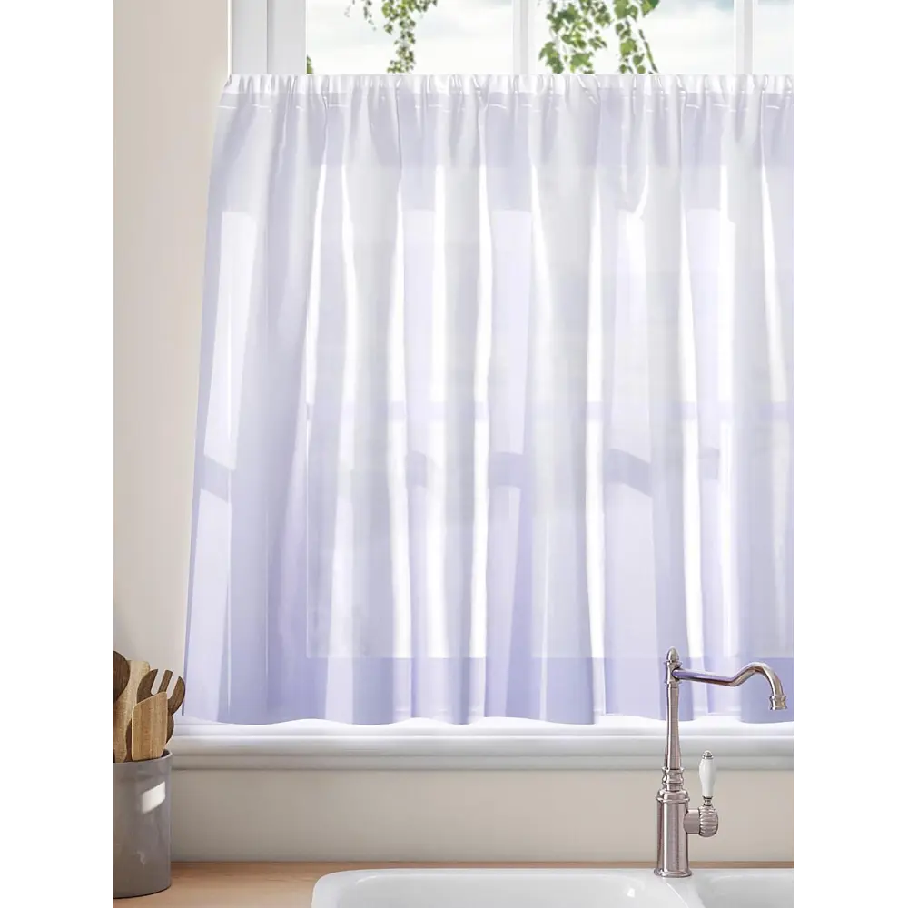 Фото 4 Тюль на кулиске Comfy Way Ранвилар 150x60 см цвет фиолетовый Фото 4 Тюль на кулиске Comfy Way Ранвилар 150x60 см цвет фиолетовый