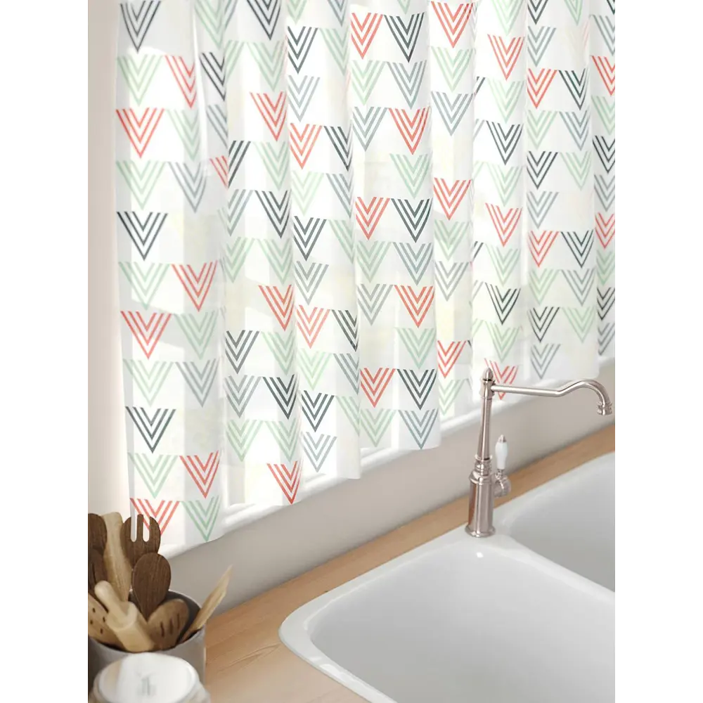 Фото 5 Тюль на кулиске Comfy Way Рондрос 150x60 см цвет белый Фото 5 Тюль на кулиске Comfy Way Рондрос 150x60 см цвет белый