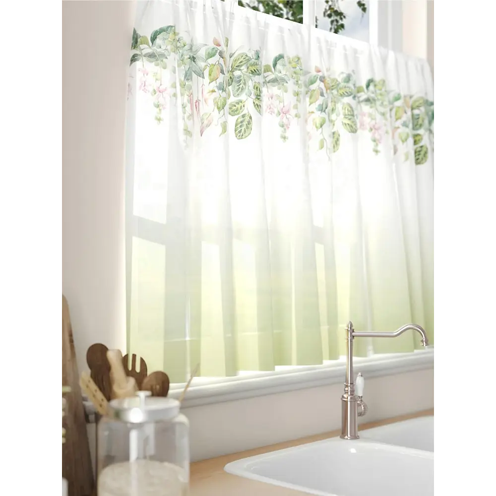 Фото 6 Тюль на кулиске Comfy Way Ларнимарс 150x60 см цвет белый Фото 6 Тюль на кулиске Comfy Way Ларнимарс 150x60 см цвет белый