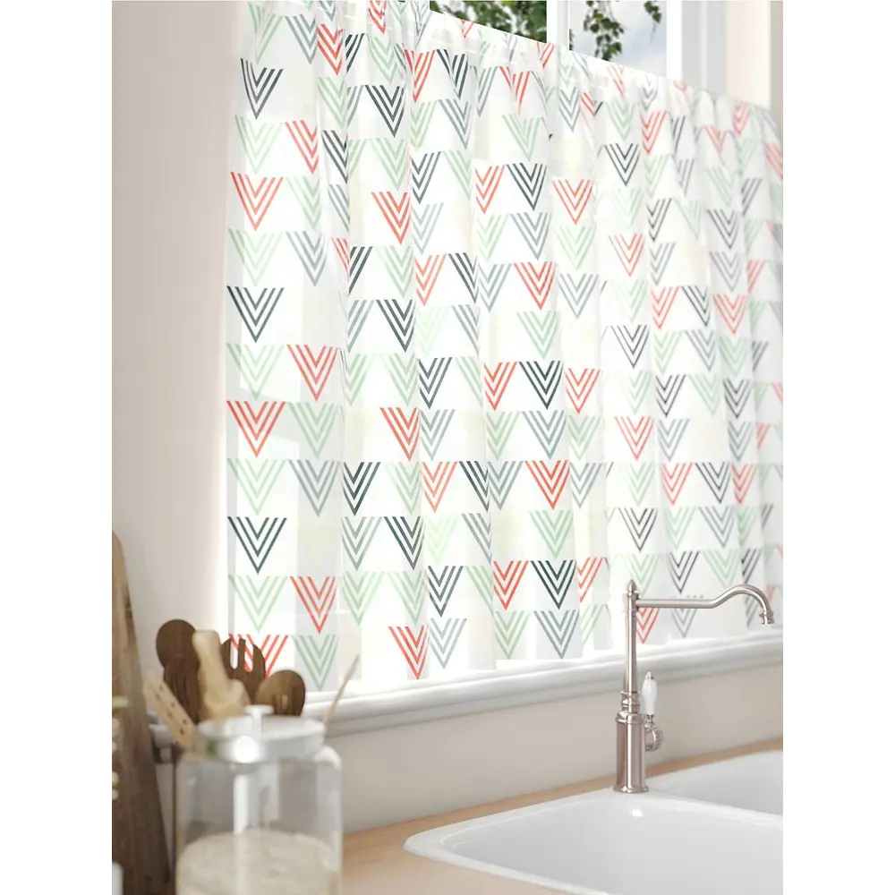 Фото 6 Тюль на кулиске Comfy Way Рондрос 150x60 см цвет белый Фото 6 Тюль на кулиске Comfy Way Рондрос 150x60 см цвет белый
