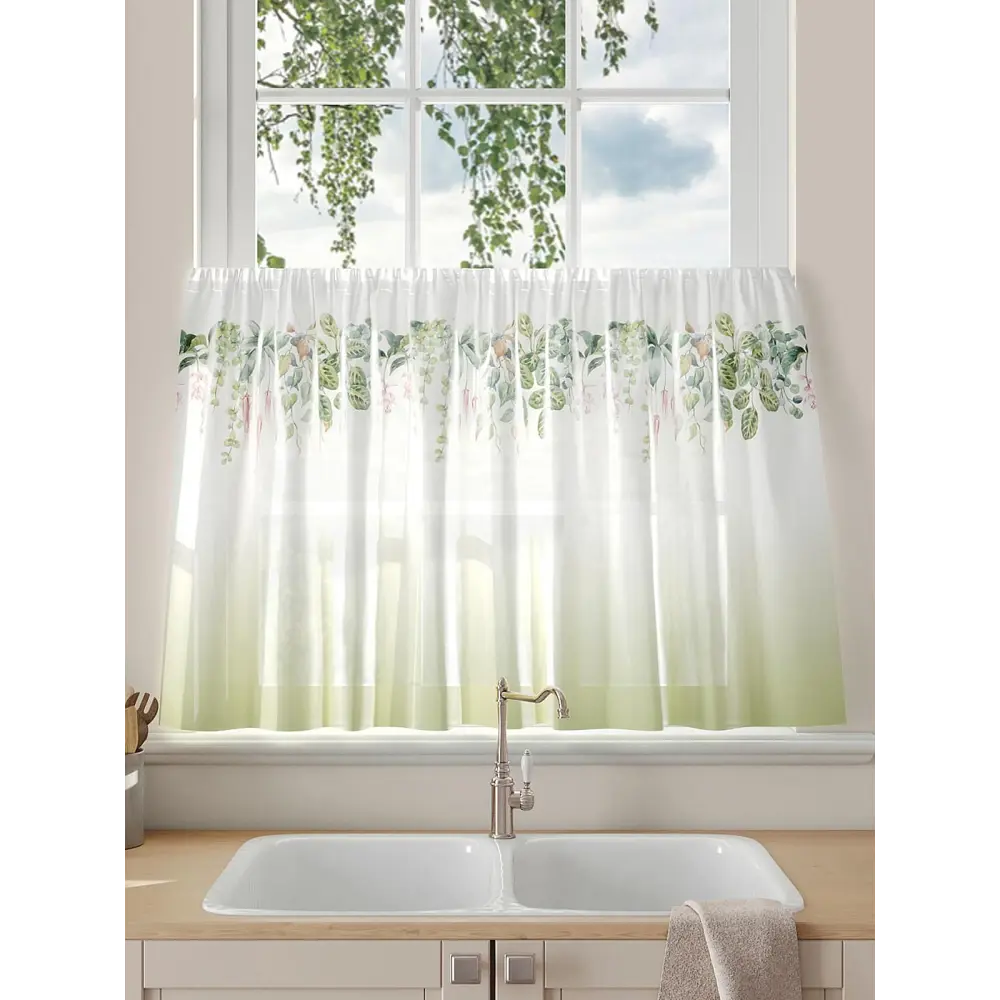 Фото 2 Тюль на кулиске Comfy Way Ларнимарс 150x60 см цвет белый Фото 2 Тюль на кулиске Comfy Way Ларнимарс 150x60 см цвет белый