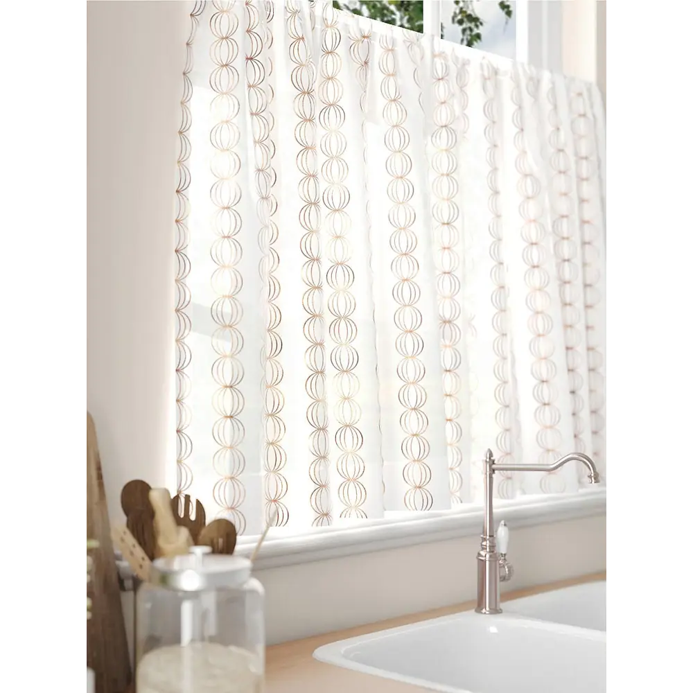 Фото 6 Тюль на кулиске Comfy Way Генворлс 150x60 см цвет белый Фото 6 Тюль на кулиске Comfy Way Генворлс 150x60 см цвет белый