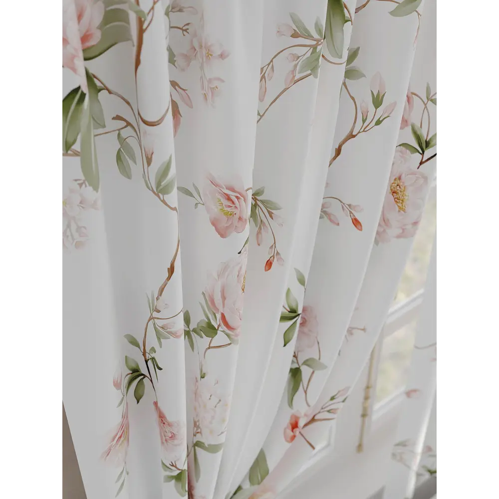 Фото 5 Комплект штор на шторной ленте Comfy Way Вистра 150x160 см цвет белый Фото 5 Комплект штор на шторной ленте Comfy Way Вистра 150x160 см цвет белый